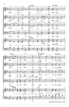God Be in My Head von David Schwoebel (Download) 