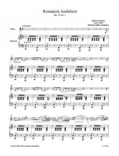 Spanish Dances For violin With piano accompaniment 3 von Pablo de Sarasate im Alle Noten Shop kaufen