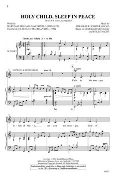 Holy Child, Sleep in Peace von Douglas E. Wagner 
