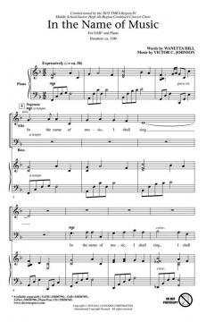 In the Name of Music von Victor C. Johnson 