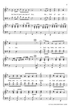 Let All Creation Sing von Johann Jakob Schütz (Download) 