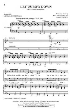Let Us Bow Down von Barry French (Download) 