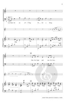 Light the Advent Candles von Mark Clark (Download) 