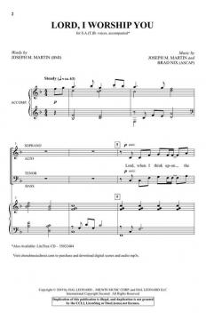 Lord, I Worship You (Download) 