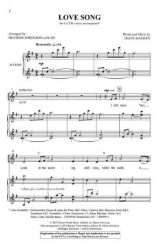 Love Song von Diane Machen 