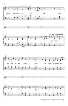 My Song Shall Bless the Lord von Dan Forrest (Download) 