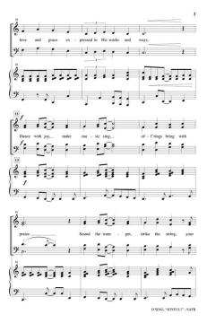 O Sing, Joyful! von Patricia Mock (Download) 