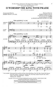 O Worship the King with Praise von Douglas Nolan (Download) 
