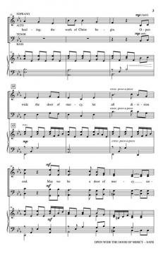 Open Wide the Door of Mercy von Daniel Greig (Download) 
