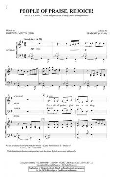 People of Praise, Rejoice! von Brad Nix (Download) 