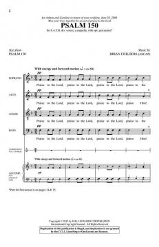 Psalm 150 von Brian Childers (Download) 