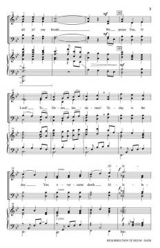 Resurrection Te Deum von Lee Dengler (Download) 
