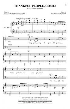 Thankful People, Come! von Lee Dengler (Download) 