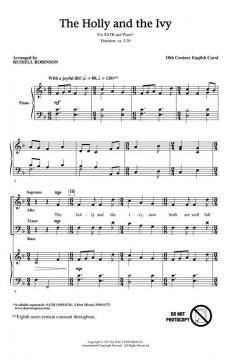 The Holly And The Ivy (Download) 