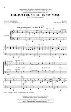 The Joyful Spirit in My Song von Don Besig 