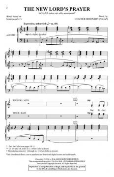The New Lord's Prayer von Heather Sorenson (Download) 