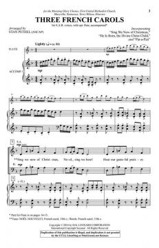 Three French Carols (Download) 