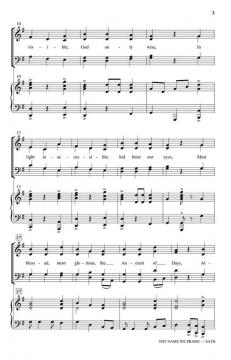 Thy Name We Praise Immortal, Invisible von Robert Sterling (Download) 