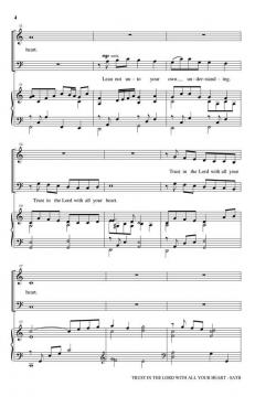 Trust In the Lord with All Your Heart von Joseph M. Martin (Download) 