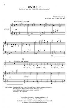 Unto Us von Heather Sorenson 