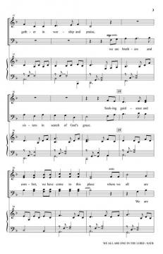 We All Are One in the Lord von Don Besig (Download) 
