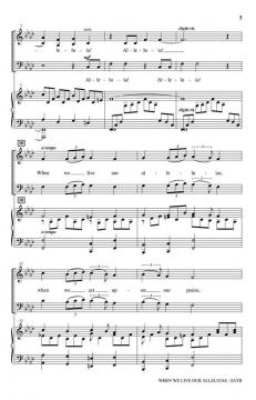 When We Live Our Alleluias von David Angerman (Download) 