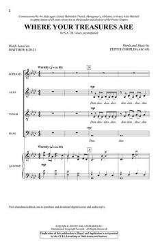 Where Your Treasures Are von Pepper Choplin (Download) 