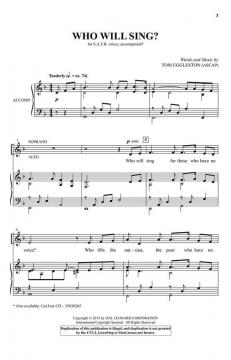 Who Will Sing? von Tom Eggleston (Download) 