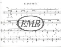 20 Easy Pieces For Guitar von J.S. Bach 