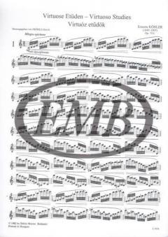 Virtuoso Studies for Flute 1 von Emil Köhler 