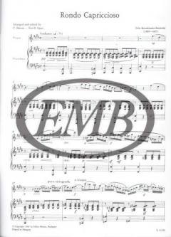 Rondo Capriccioso von Felix Mendelssohn Bartholdy 