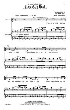 Flee As A Bird von Mary S.B. Dana 