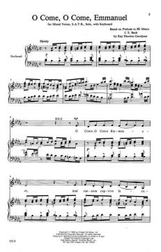 O Come, O Come, Emmanuel von Johann Sebastian Bach 