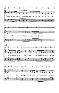 Walking In The Spirit von Mark Hayes 