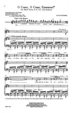 O Come, O Come, Emmanuel von David Schwoebel 