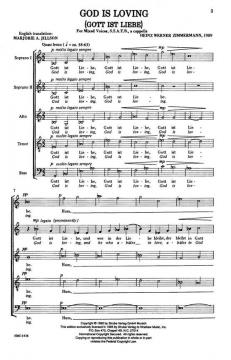 God Is Loving von Heinz Werner Zimmermann 
