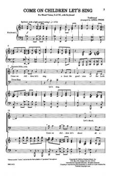 Come On Children Let's Sing von Linda Twine 