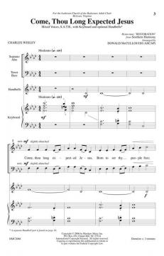 Come, Thou Long Expected Jesus von Donald McCullough 