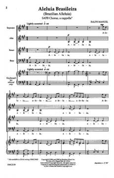 Brazilian Alleluia (Aleluia Brasileira) von Ralph Manuel 