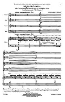 In Paradisum von Dan Forrest 