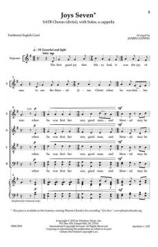 Joys Seven von James Ludwig 