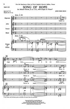 Song Of Hope von John Ness Beck 