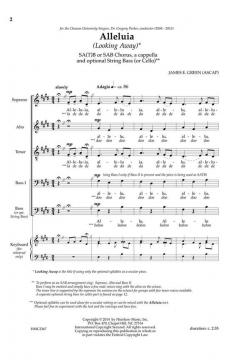 Alleluia (Looking Away) von James E. GreenJames E. Green 