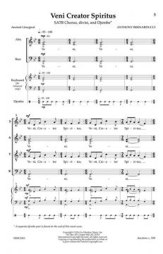 Veni Creator Spiritus von Anthony BernarducciAnthony Bernarducci 