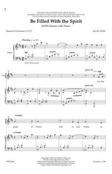 Be Filled with The Spirit von Allen Pote (Download) 