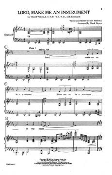 Lord, Make Me An Instrument von Ken Medema 