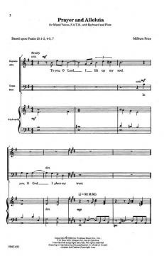 Prayer And Alleluia von Milburn Price 