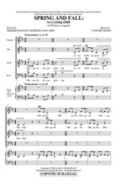 Spring and Fall: To a Young Child von Tawnie Olson (Download) 