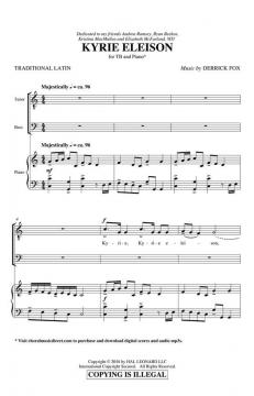 Kyrie Eleison von Derrick Fox (Download) 
