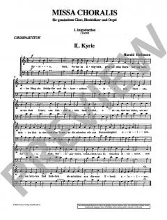 Missa choralis op. 137 von Harald Heilmann (Download) 